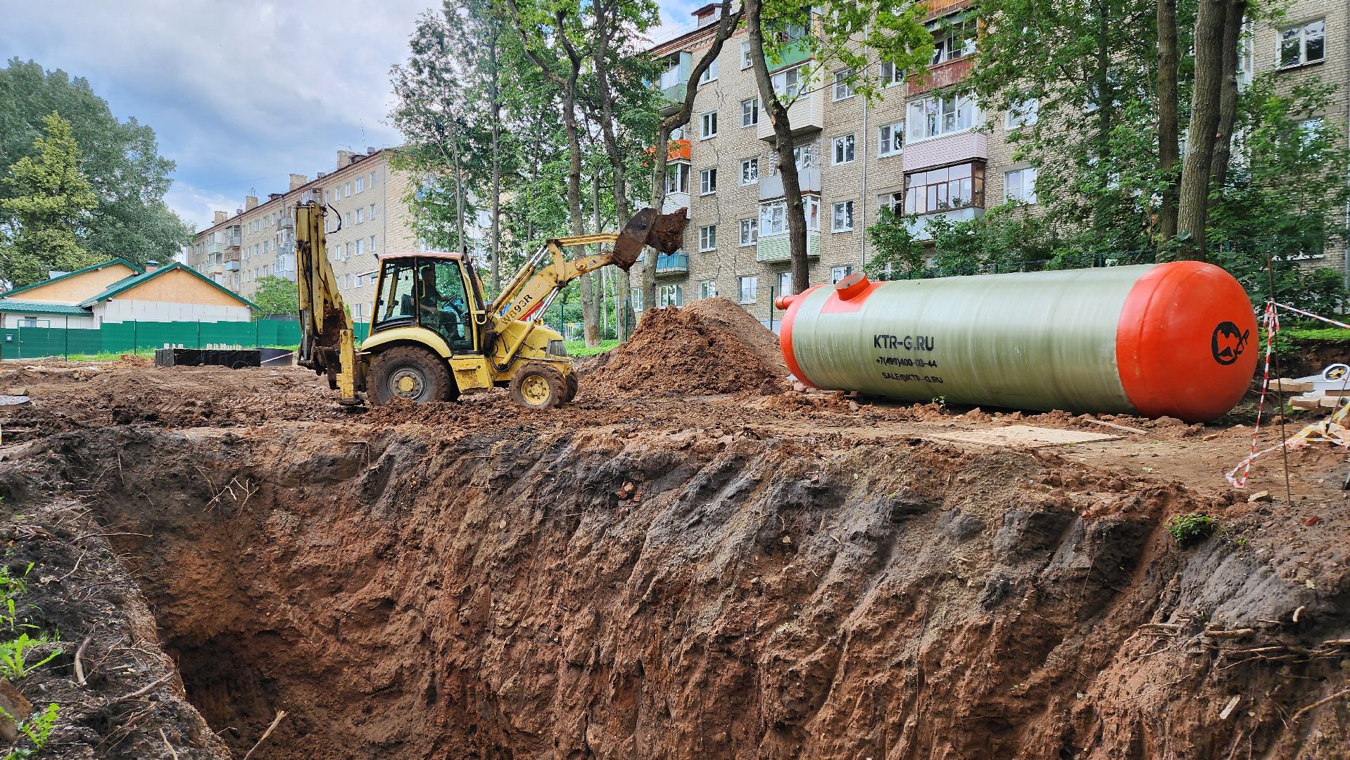 кашира, отопление, теплоснабжение, блочно-модульная котельная, строительство, земляные работы, модернизация коммунальной инфраструктуры,