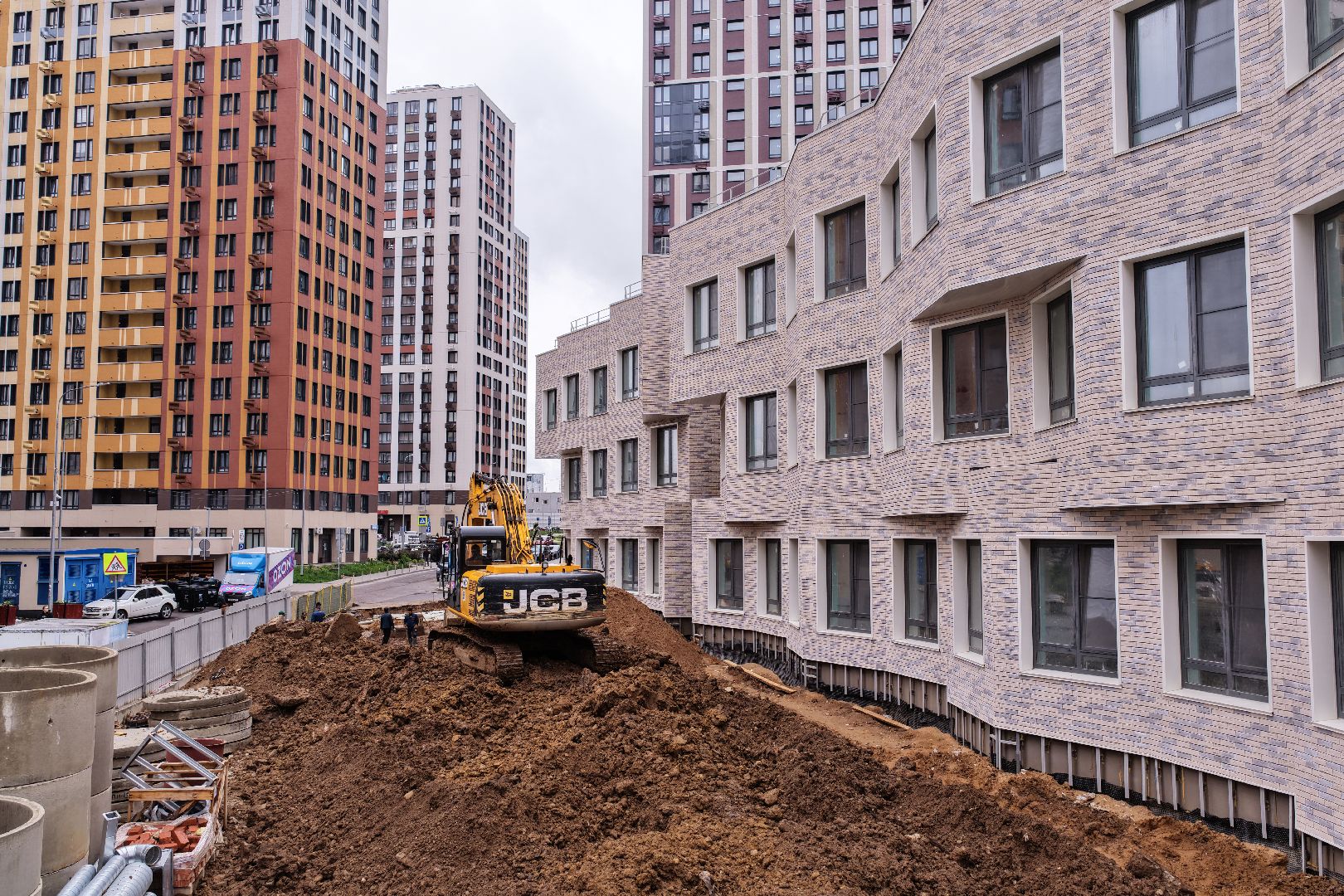 видео с коптера, детский сад в одинцове, детский сад в жк инновация,