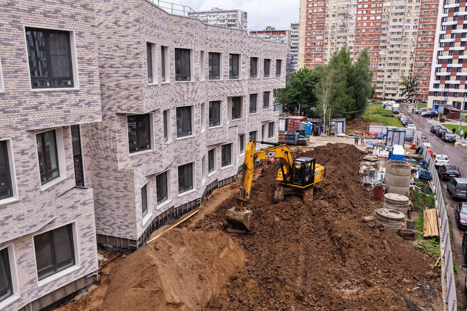видео с коптера, детский сад в одинцове, детский сад в жк инновация,