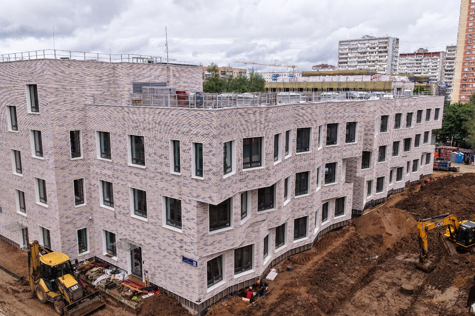 видео с коптера, детский сад в одинцове, детский сад в жк инновация,