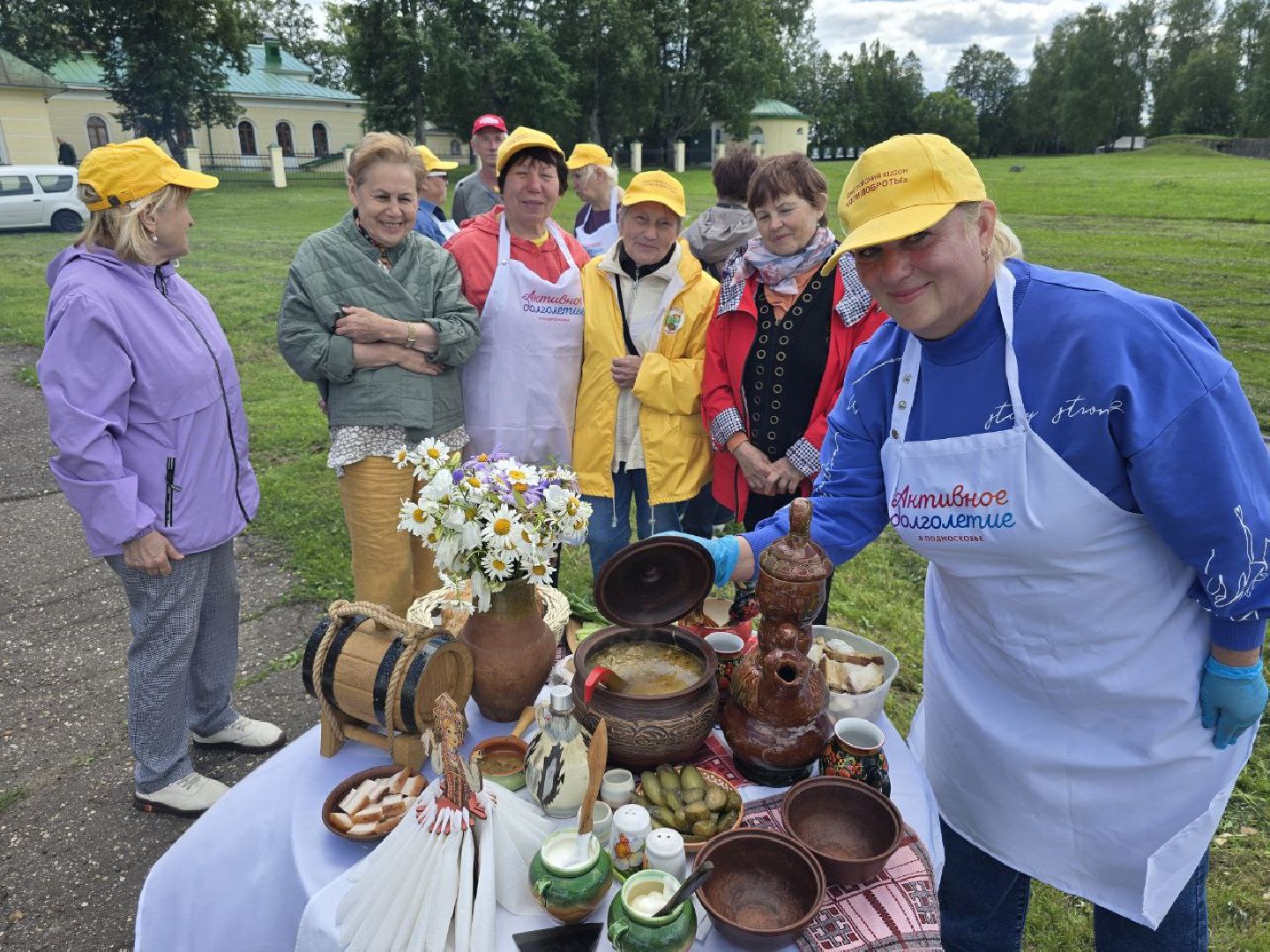 можайск, можайский муниципальный округ, подмосковье, фестиваль, Щи из топора на полях Бородина, активное долголетие , бородино, музей-заповедник бородинское поле, губернаторская программа,