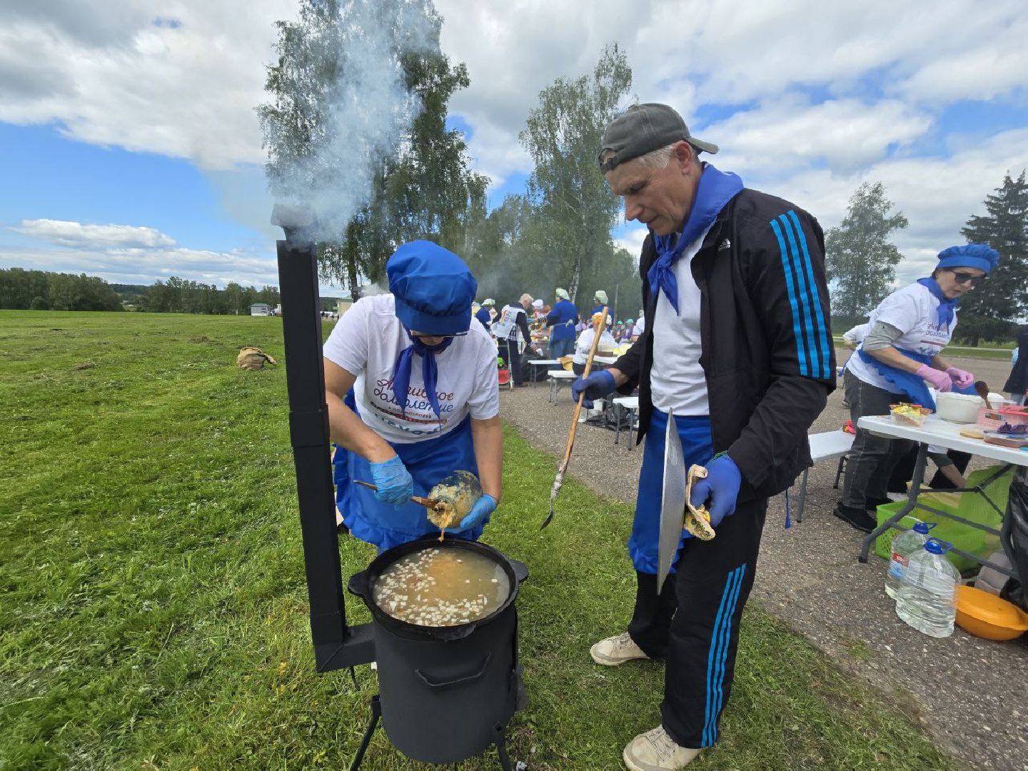 можайск, можайский муниципальный округ, подмосковье, фестиваль, Щи из топора на полях Бородина, активное долголетие , бородино, музей-заповедник бородинское поле, губернаторская программа,