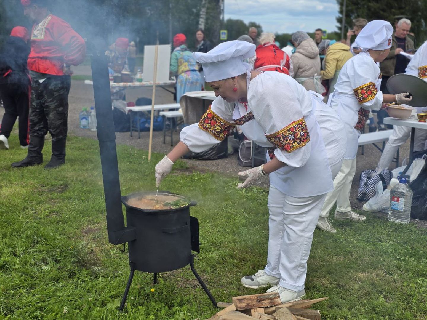 можайск, можайский муниципальный округ, подмосковье, фестиваль, Щи из топора на полях Бородина, активное долголетие , бородино, музей-заповедник бородинское поле, губернаторская программа,