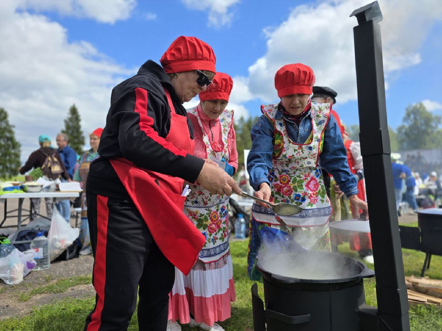 можайск, можайский муниципальный округ, подмосковье, фестиваль, Щи из топора на полях Бородина, активное долголетие , бородино, музей-заповедник бородинское поле, губернаторская программа,
