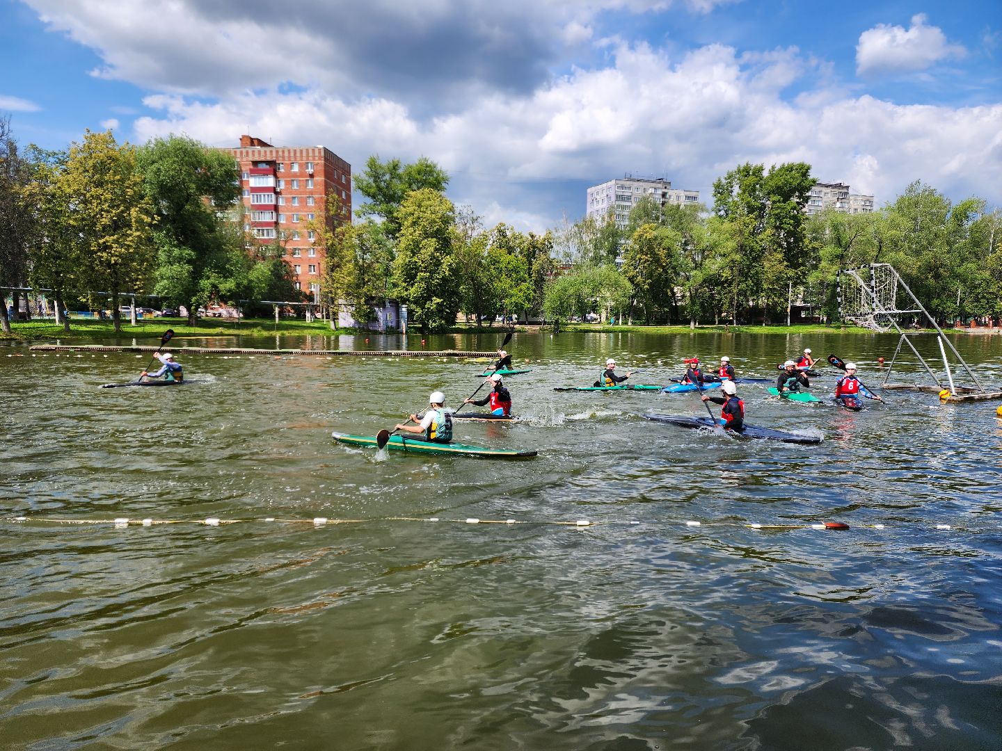 раменское, спорт, областные соревнования по кануполо ,