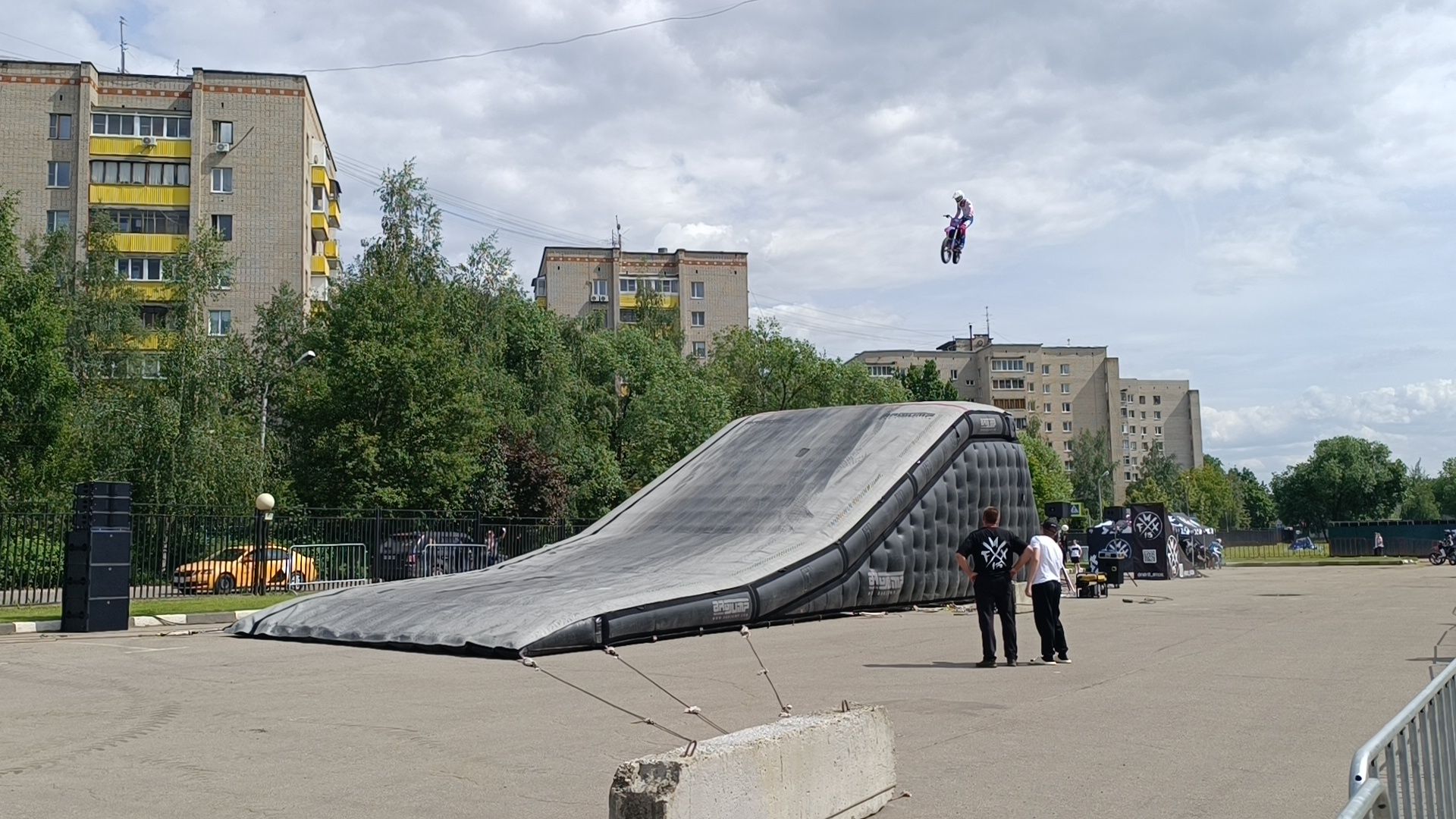 мото-фристайл, fmx13, лобня, день молодежи,