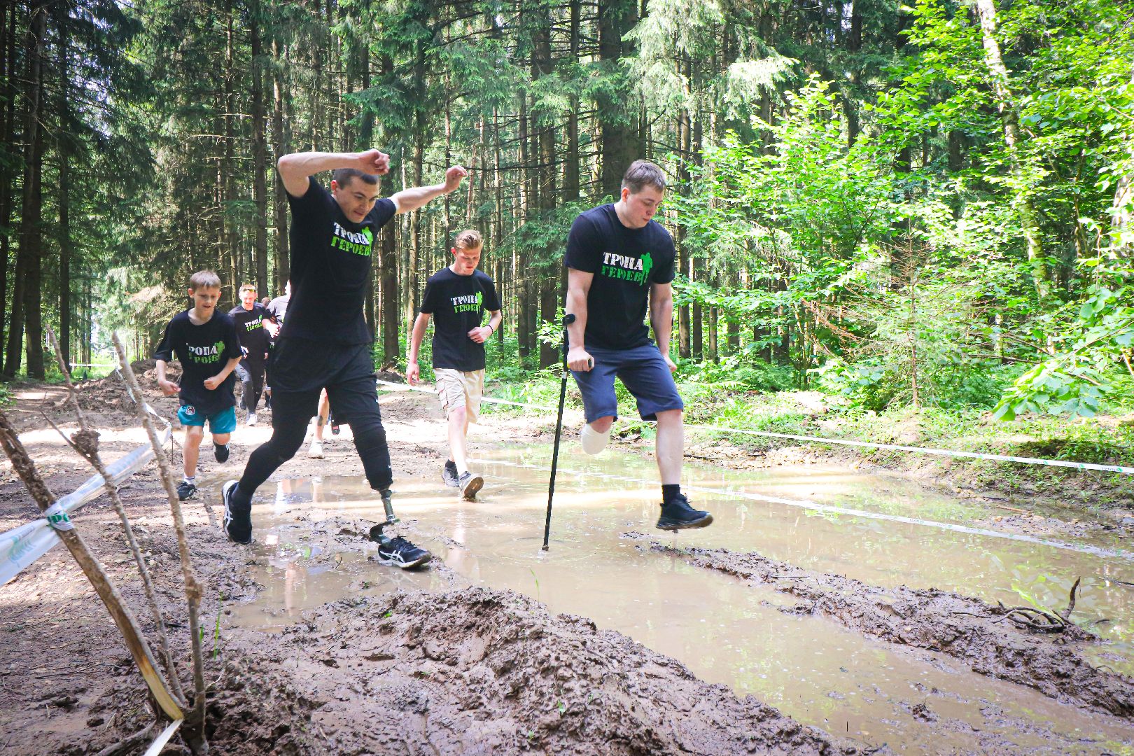 клин, общество, спорт, тропа героев,