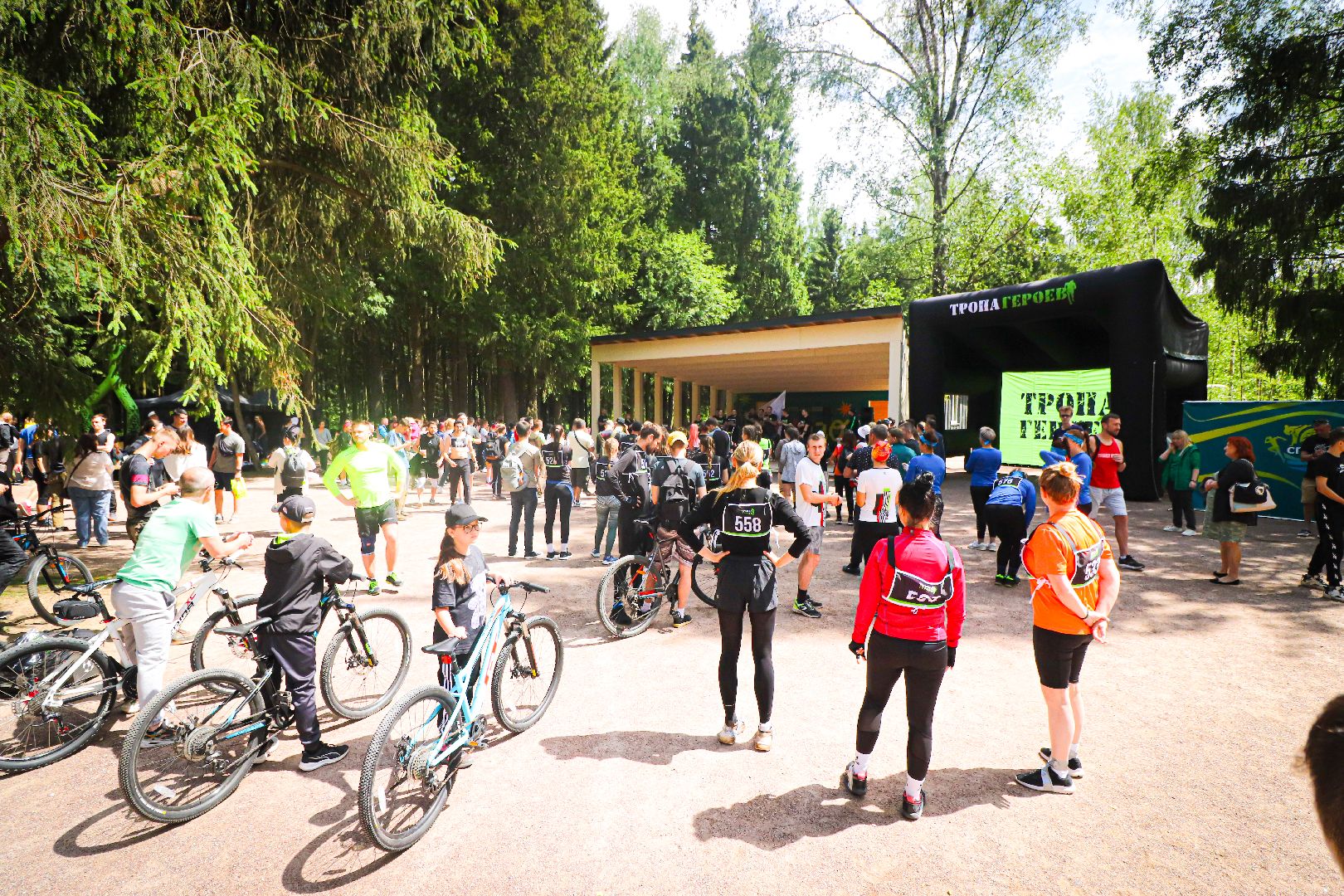 клин, общество, спорт, тропа героев,