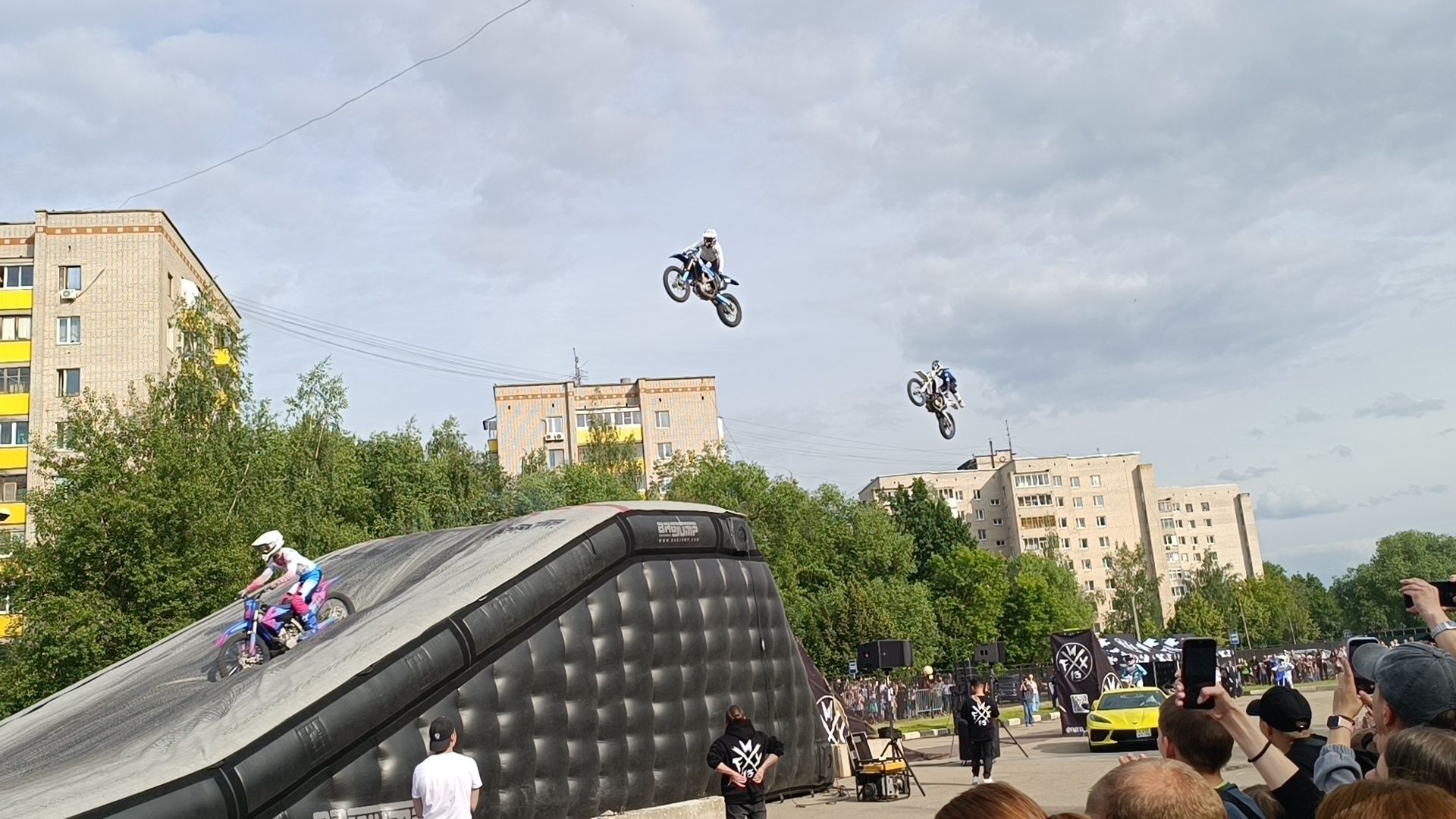 спорт, мотофристайл, fmx13, лобня,