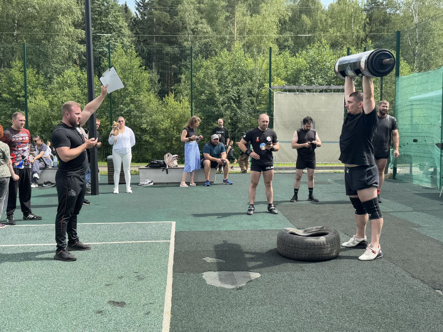 федерация силовых видов спорта Балашиха, турнир по русскому жиму, подъем богатырского бревна, балашиха, день молодежи,