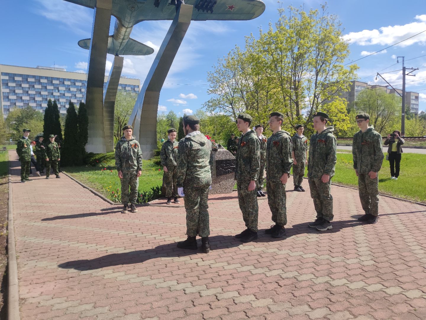Почетный караул, мемориал, Дубна