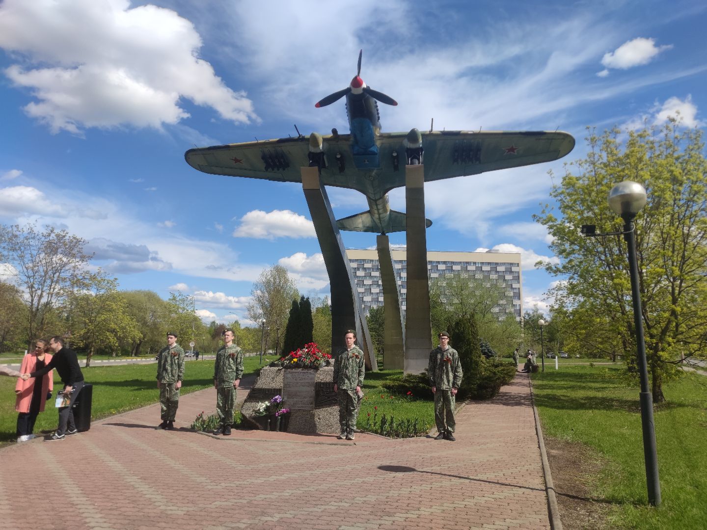 Почетный караул, мемориал, Дубна