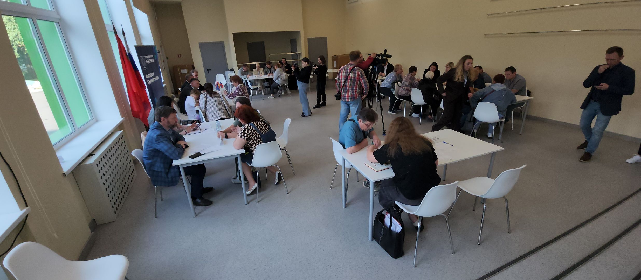 серпухов, выездная администрация, сквер имени володарского, благоустройство, школа 13,