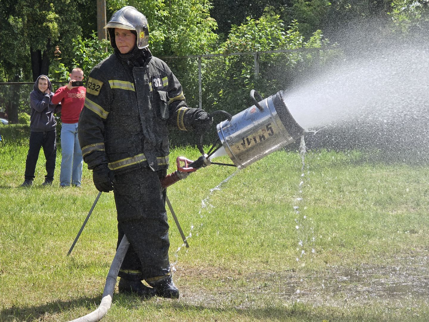 Коломна, мчс, День пожарной безопасности , детский лагерь,