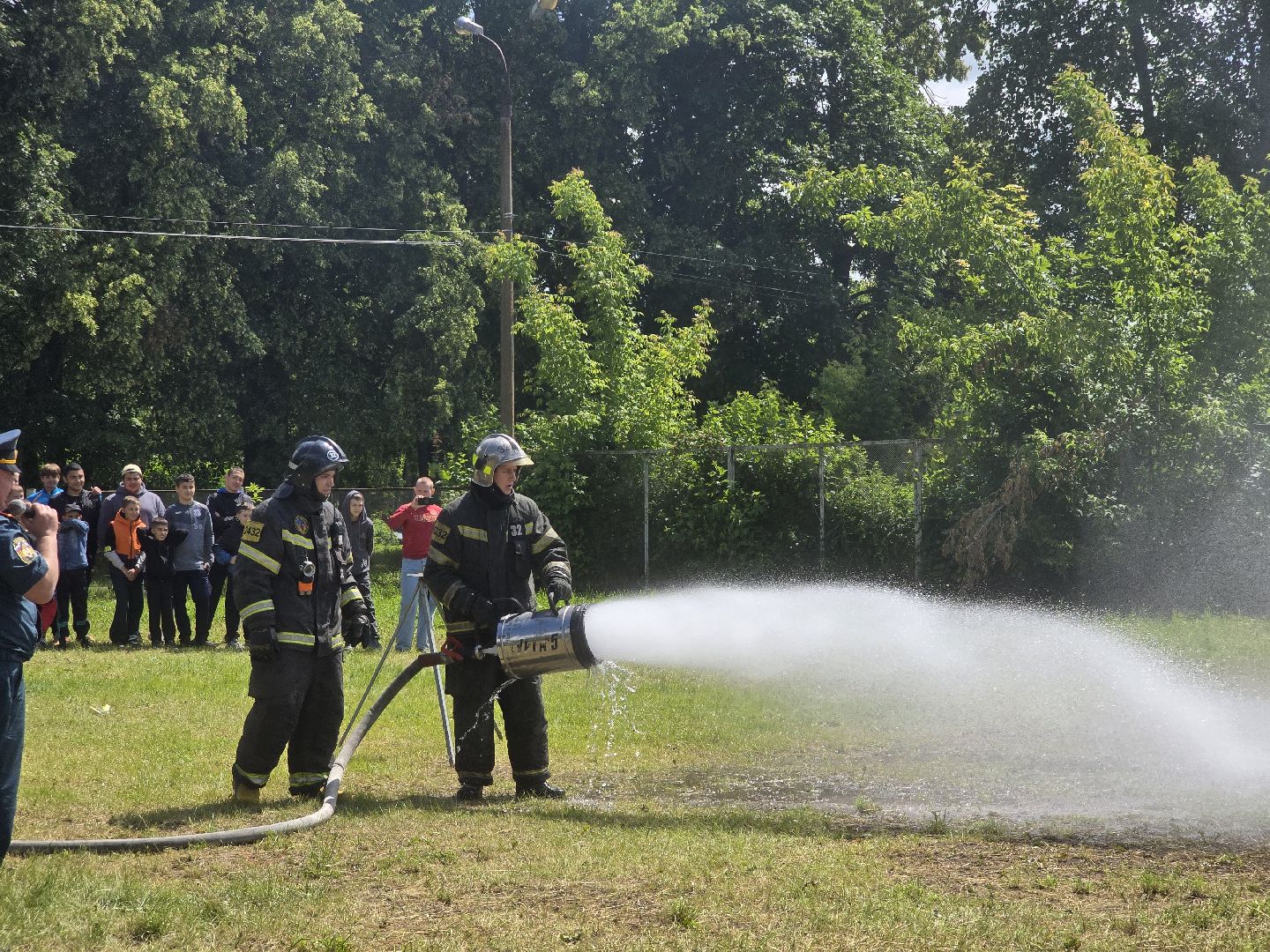 Коломна, мчс, День пожарной безопасности , детский лагерь,