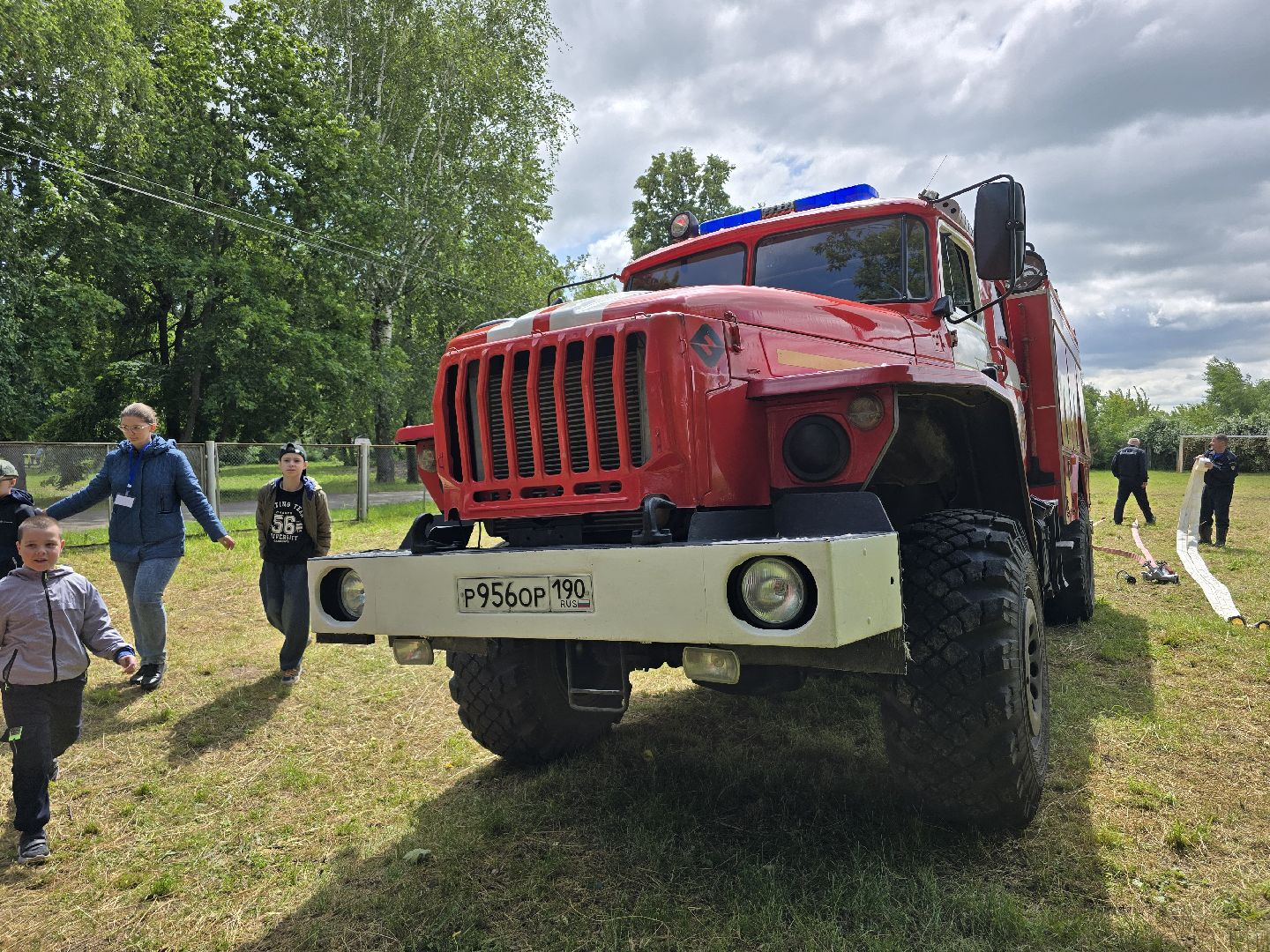 Коломна, мчс, День пожарной безопасности , детский лагерь,