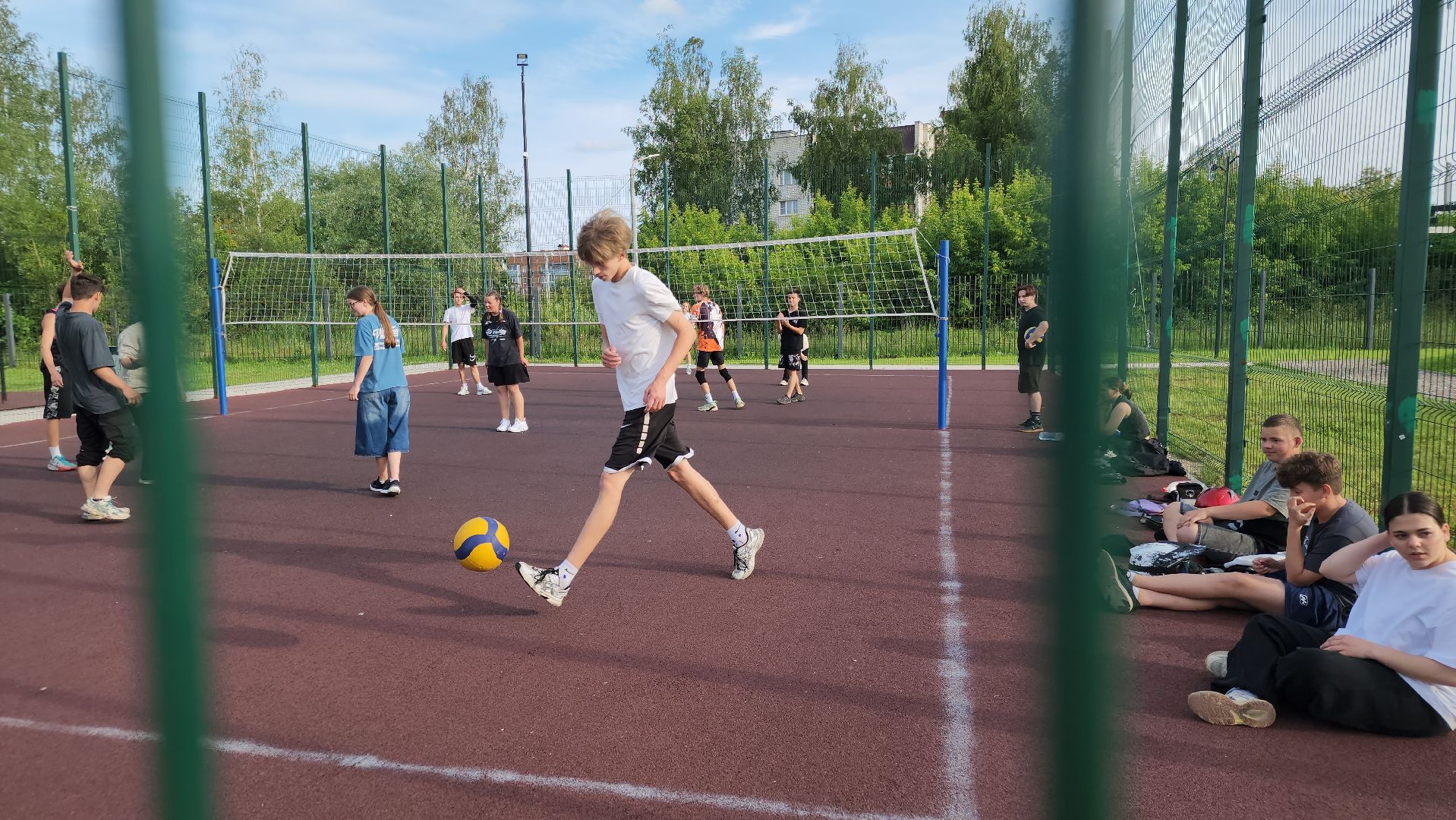 парки подмосковья, волейбол, ликино-дулево, орехово-зуевский округ,