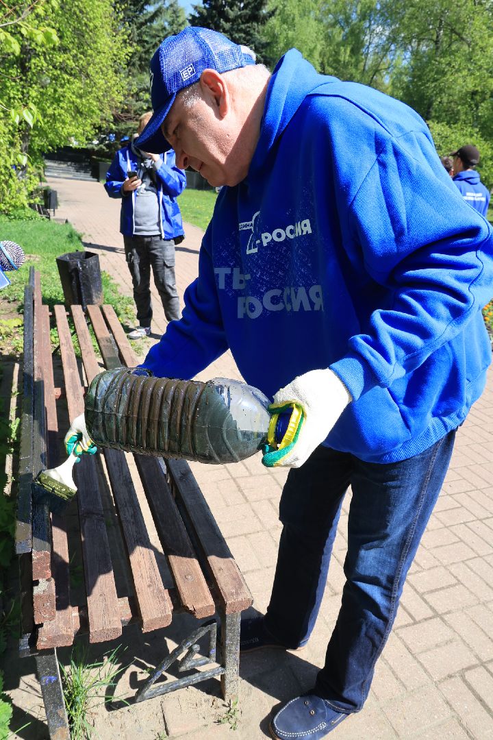 уборка, благоустройство, мемориал славы, Единая Россия, Дзержинский
