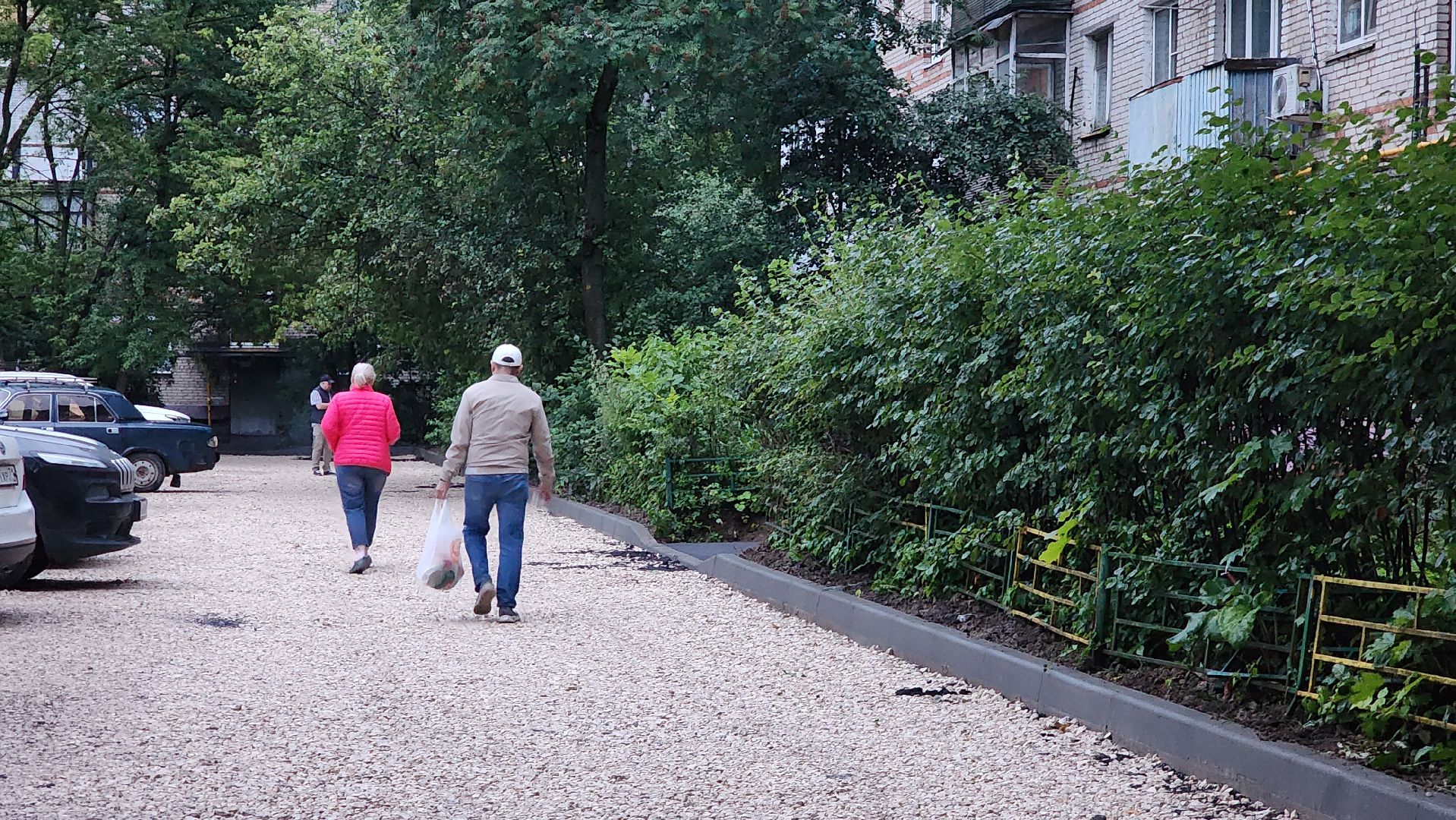 укладка асфальта, благоустройство дворов, Лобня ,
