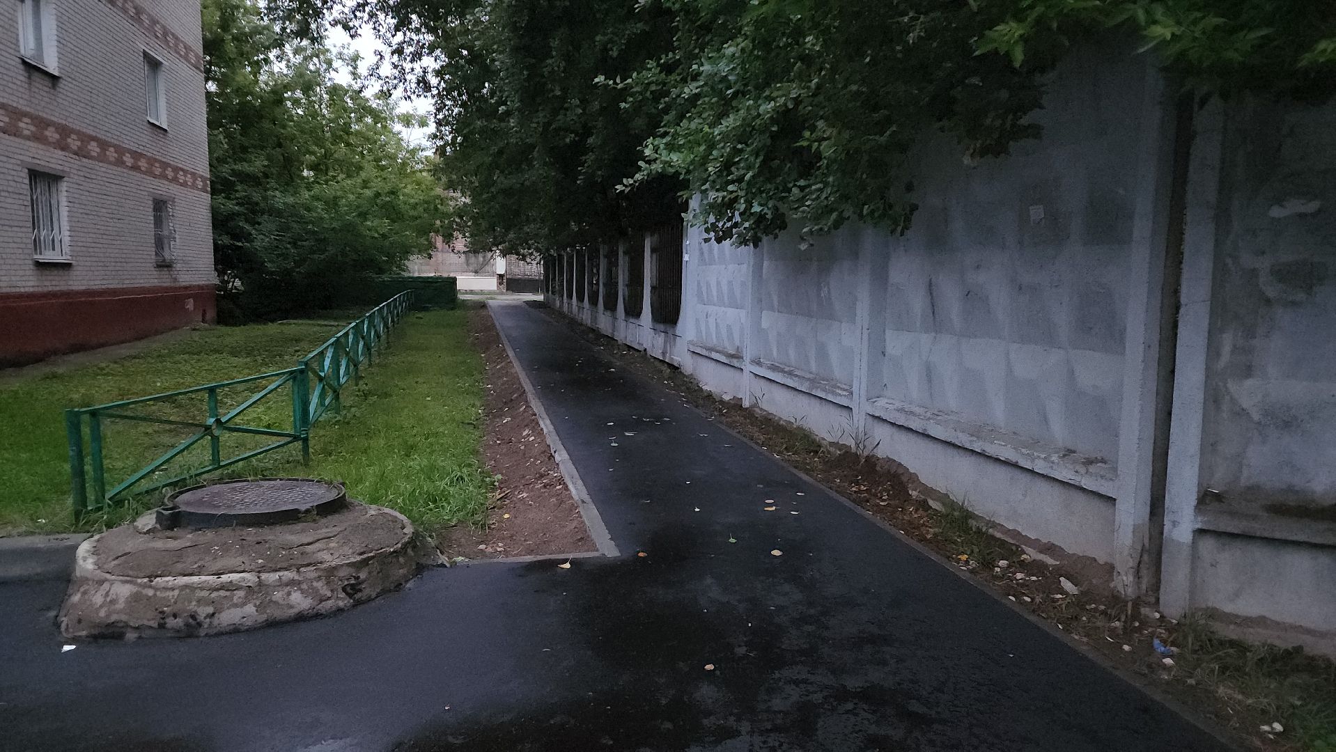 укладка асфальта, благоустройство дворов, Лобня ,