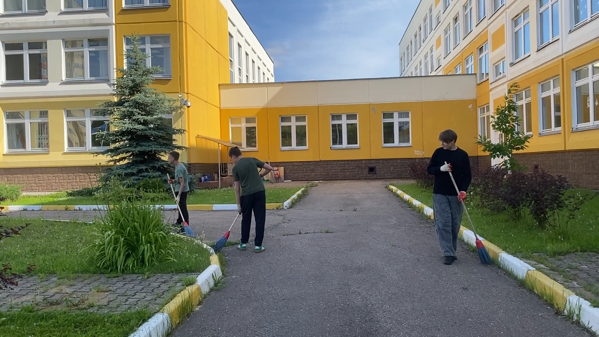 трудовые бригады перспектива, летний трудовой десант, школа перспектива, власиха перспектива, летняя трудовая бригада,