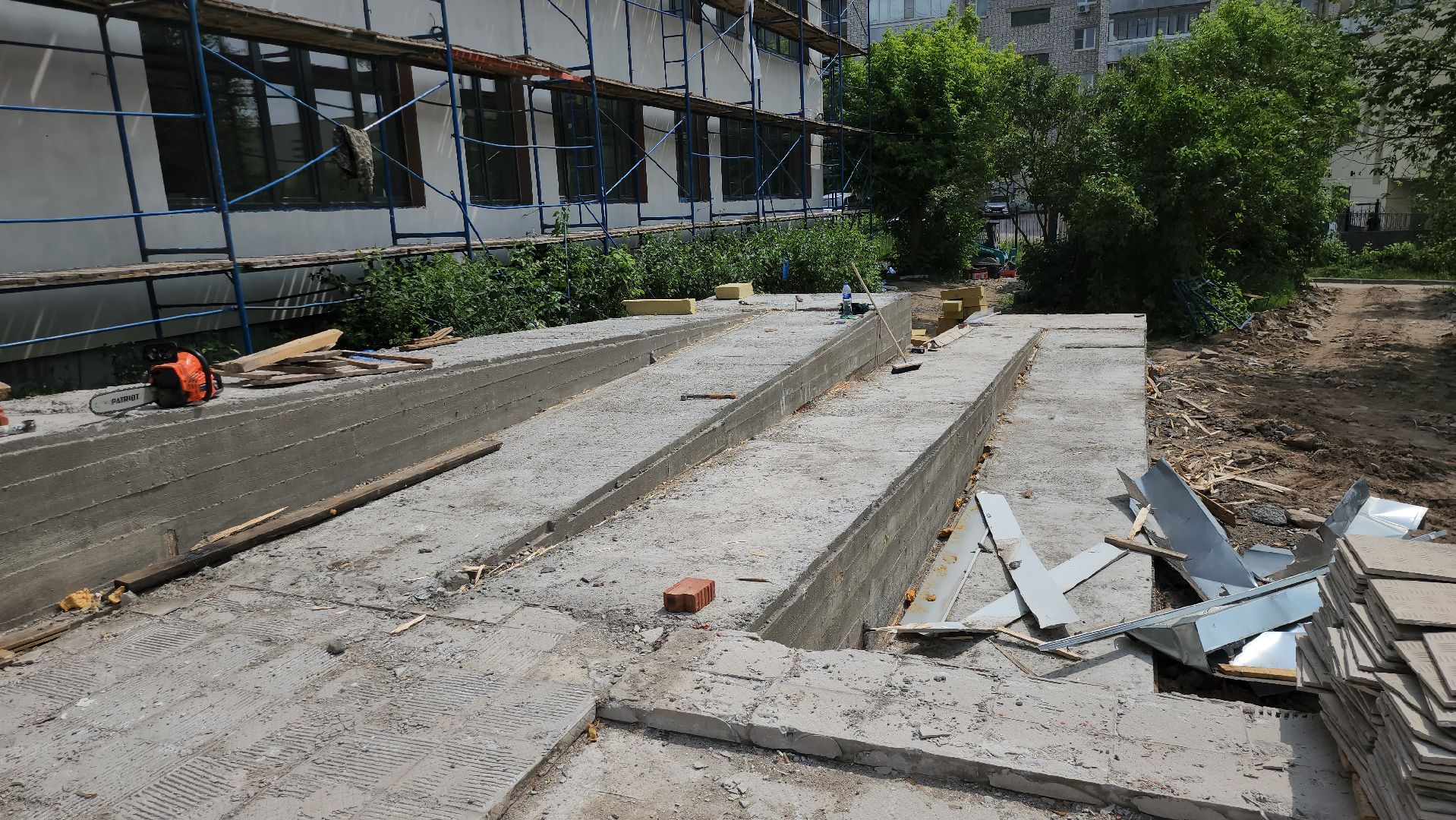 серпухов, подмосковье, капремонт школы,