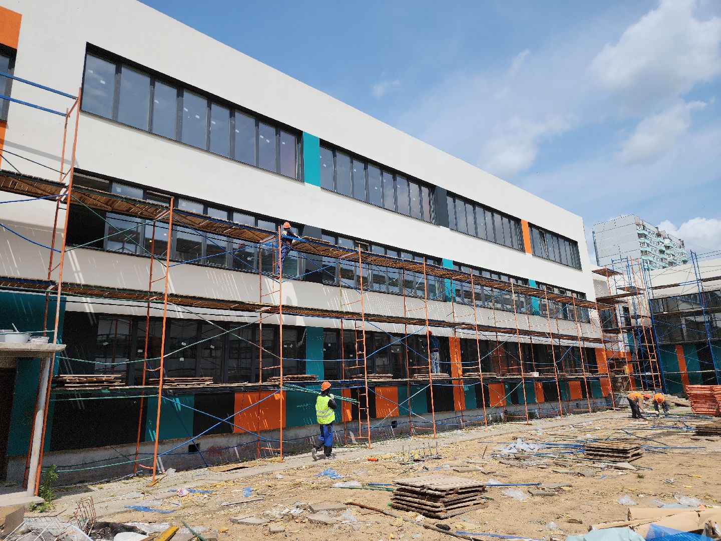 серпухов, подмосковье, капремонт школы,