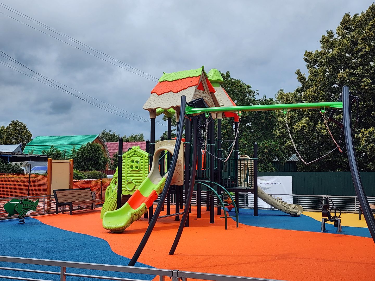 серебряные пруды, поселок успенский, благоустройство, детская  площадка,