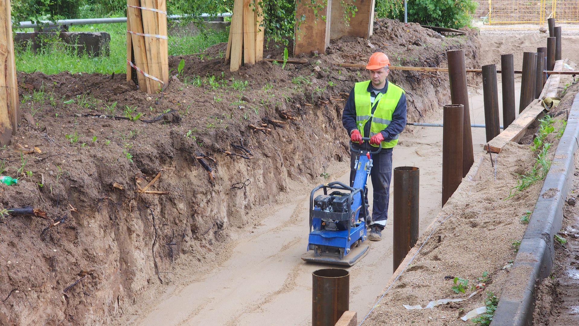 волоколамск, сычево, ремонт теплосетей,