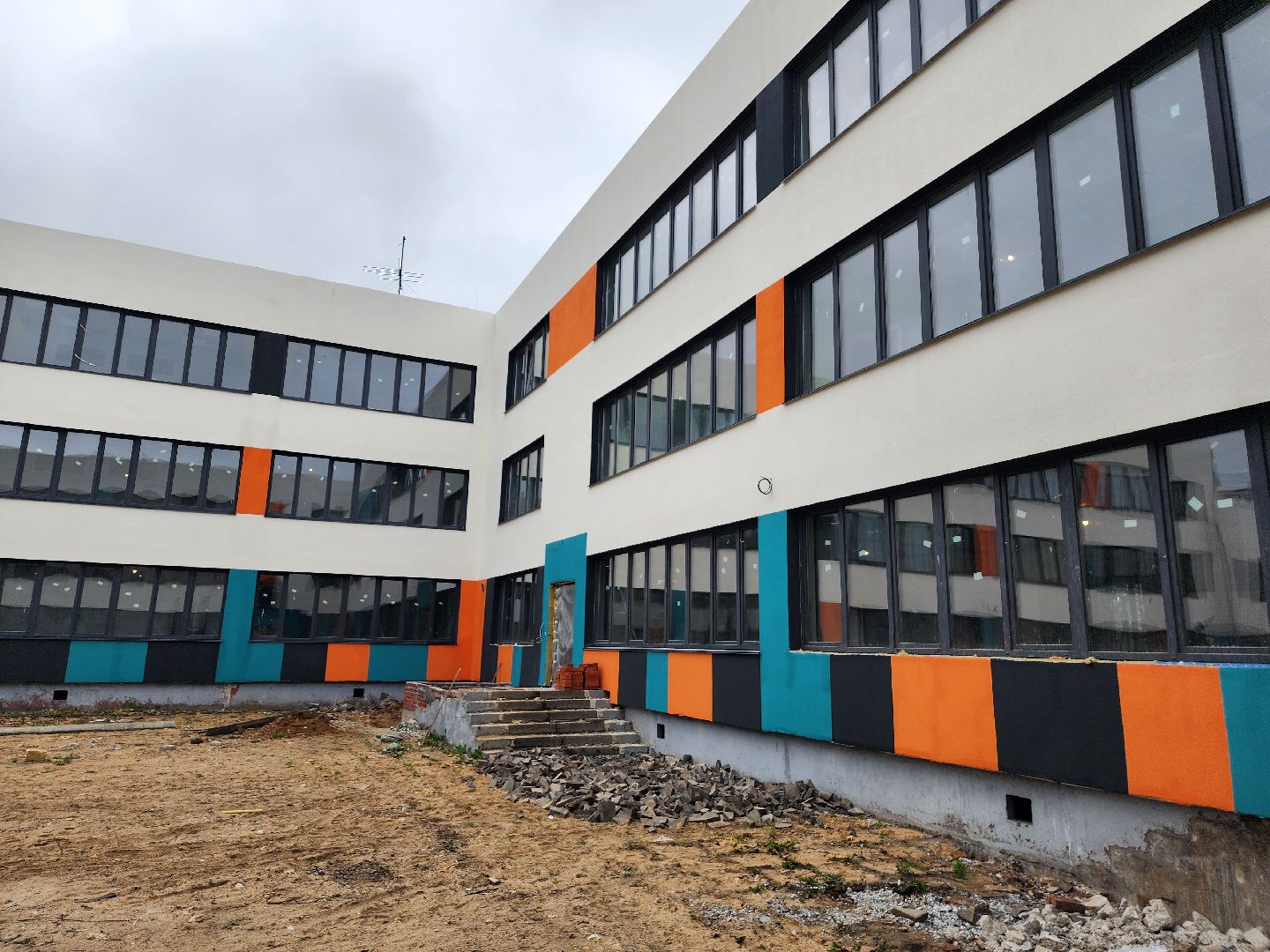 серпухов, улица луначарского, школа 2, капитальный ремонт школ,