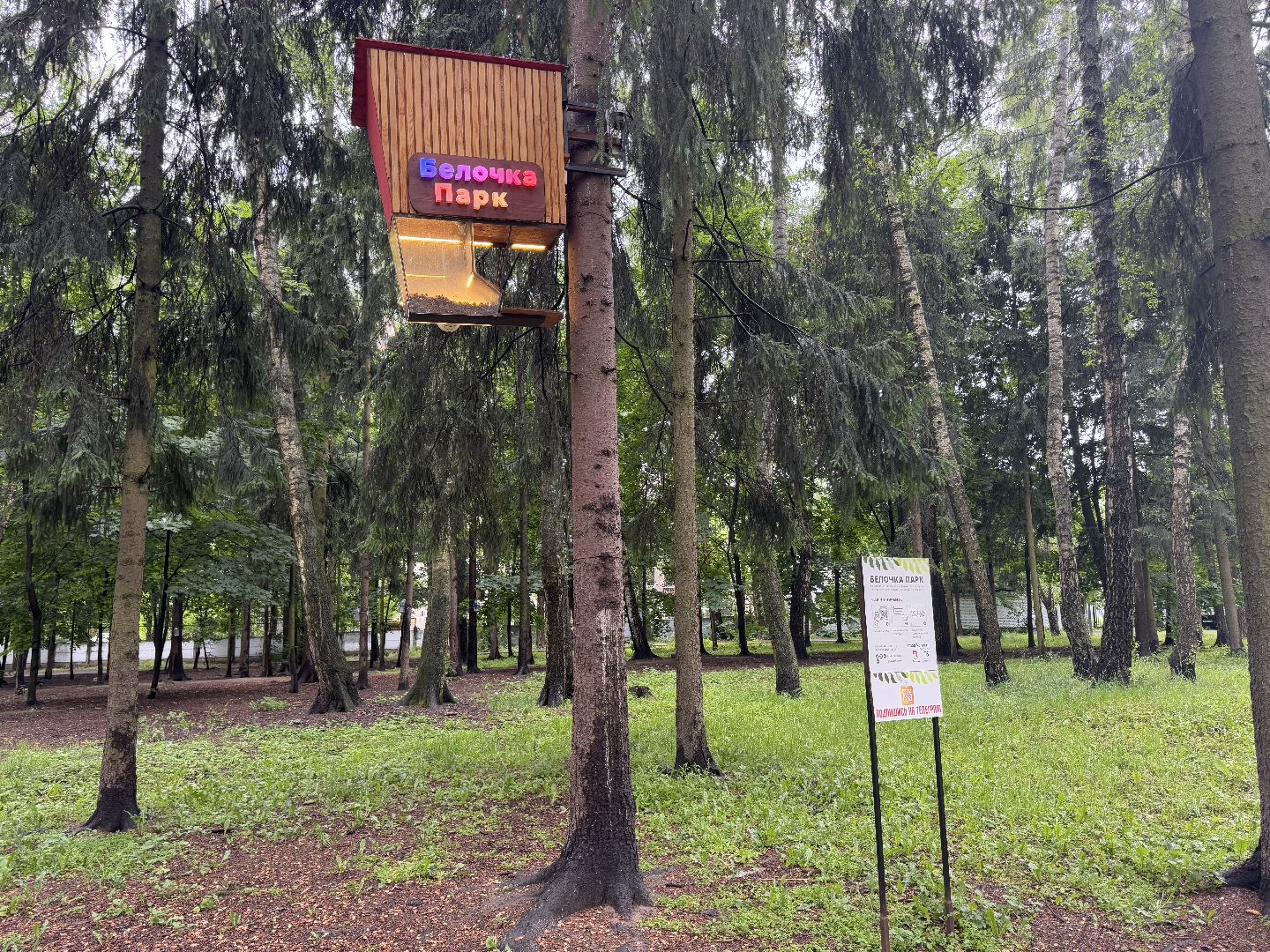 Белочка парк, Балашиха, парк Пехорка,