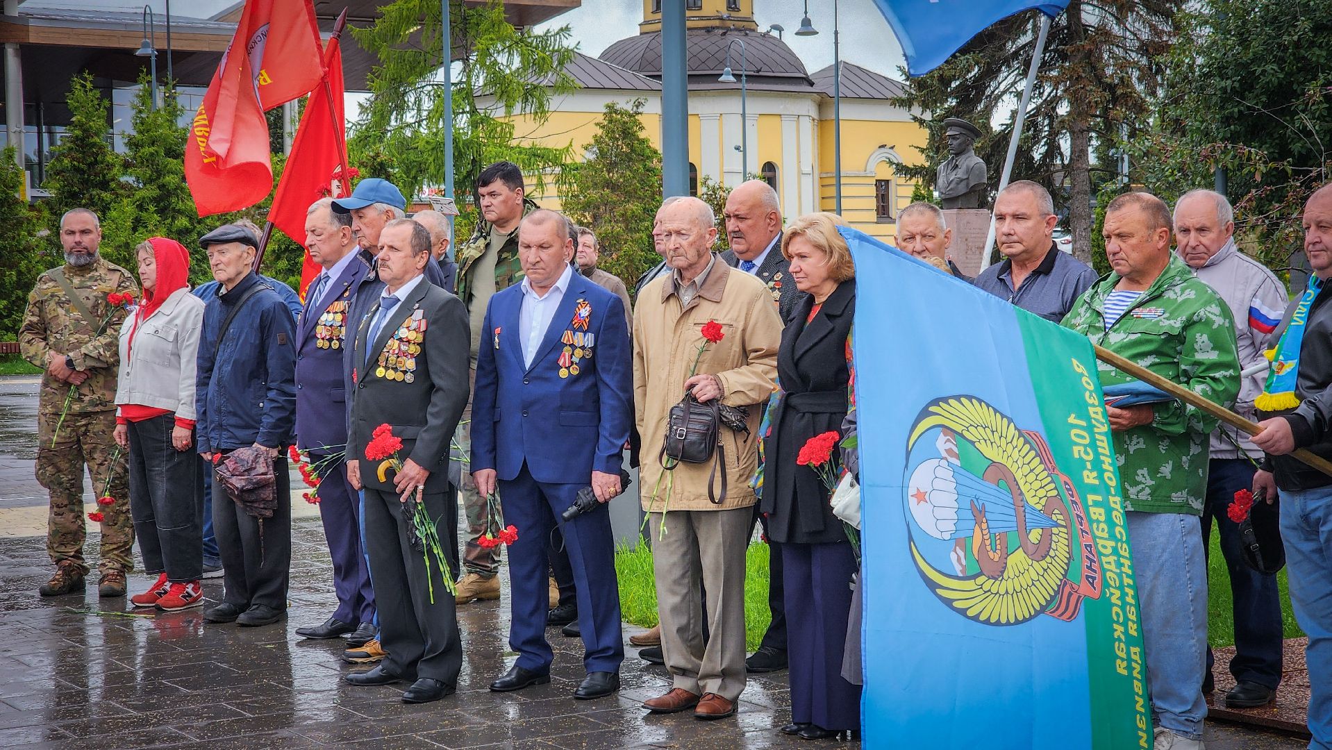 бронницы, памятный митинг, день ветеранов боевых действий , ветераны бронниц,