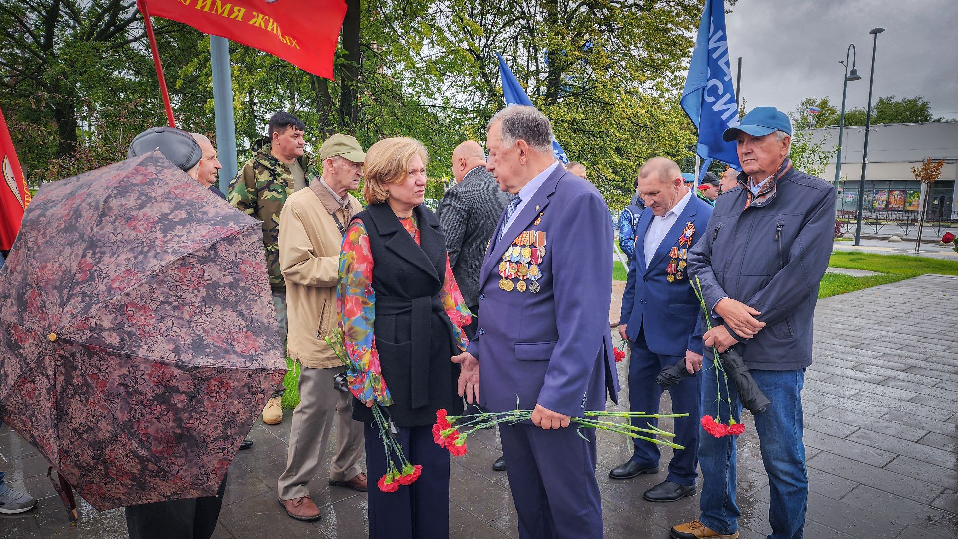 бронницы, памятный митинг, день ветеранов боевых действий , ветераны бронниц,