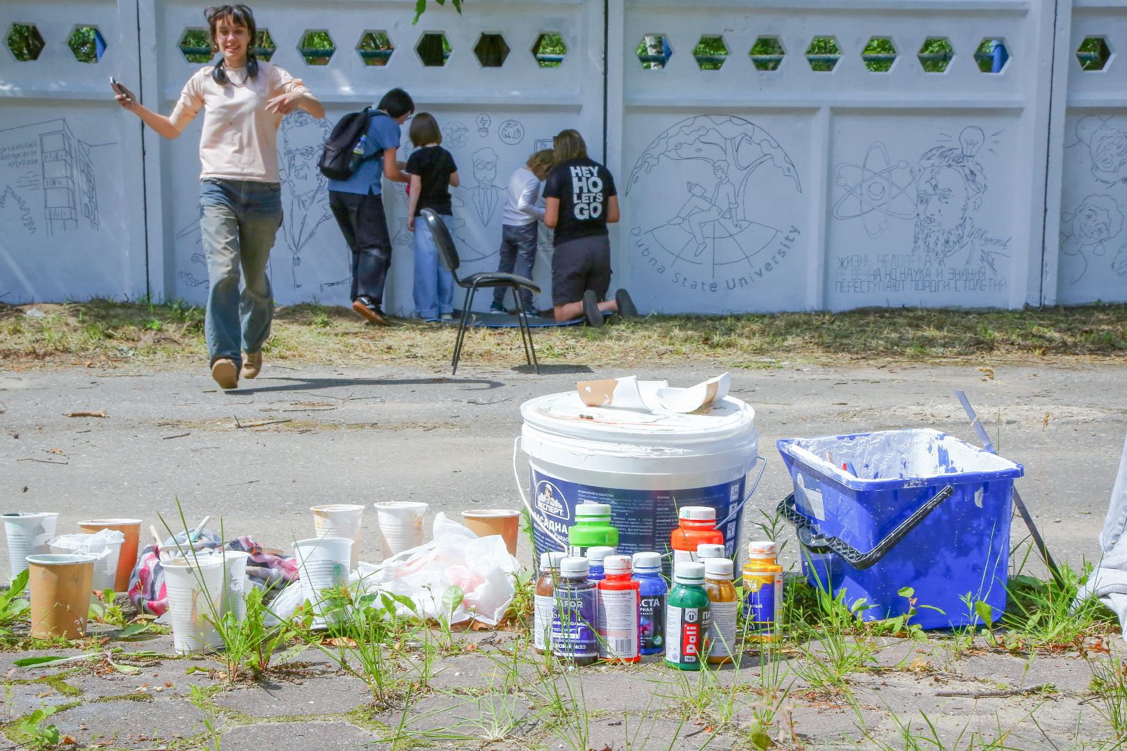 дубна, университет дубна,  стрит-арт, арт-объект, урбан-фест,