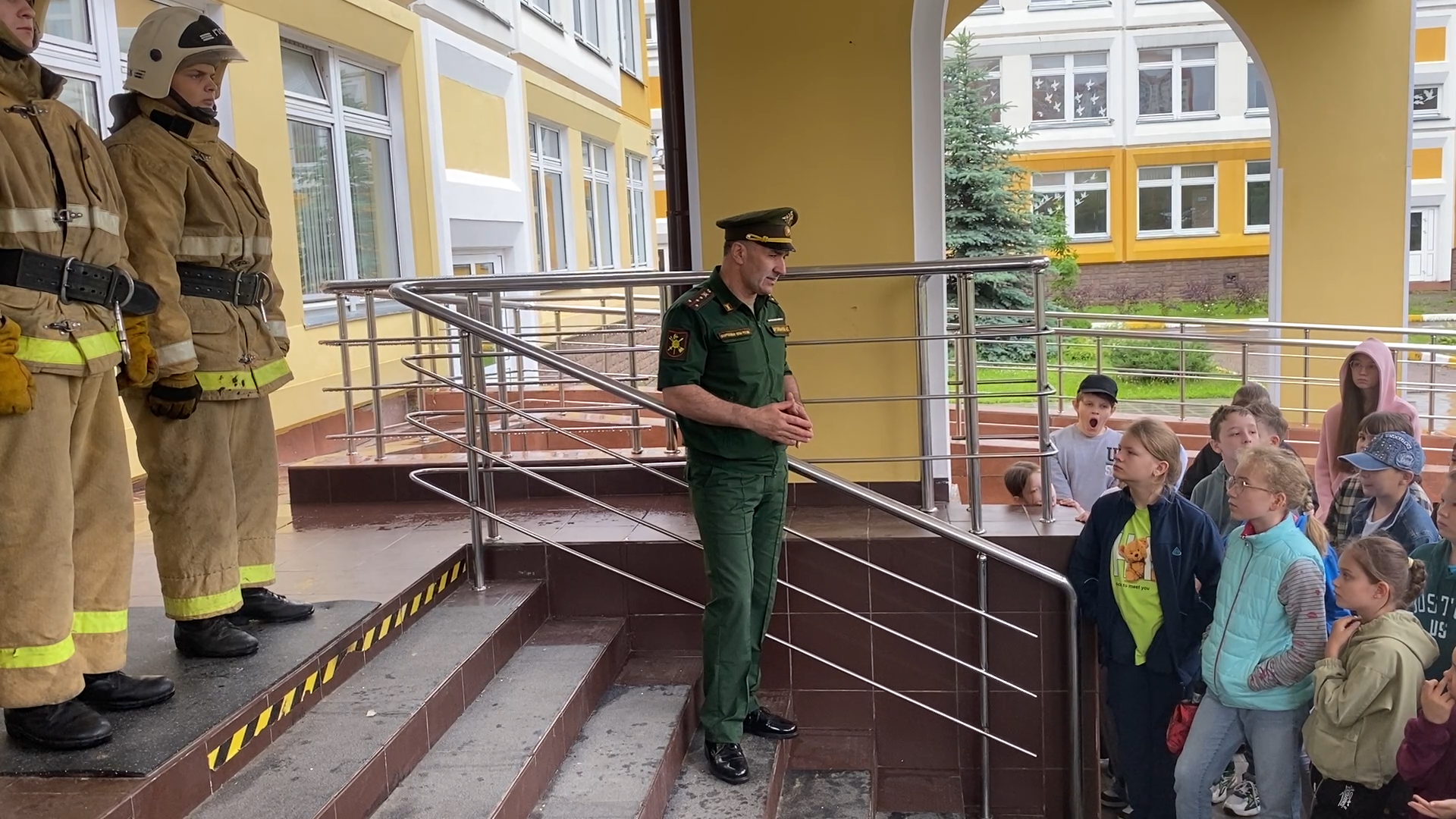 пожарная команда, власиха школа перспектива, летний лагерь , школьный летний лагерь, пожарный расчет,огнеборцы власихи,