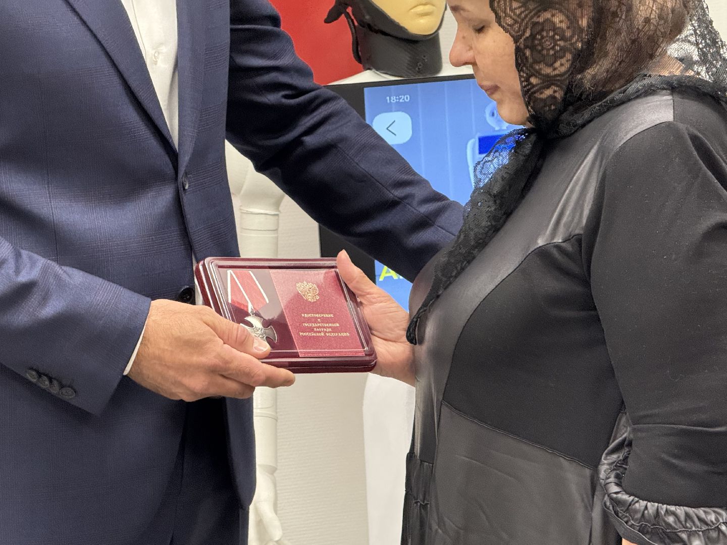 люберцы, глава, сво, вручение медали, герои,