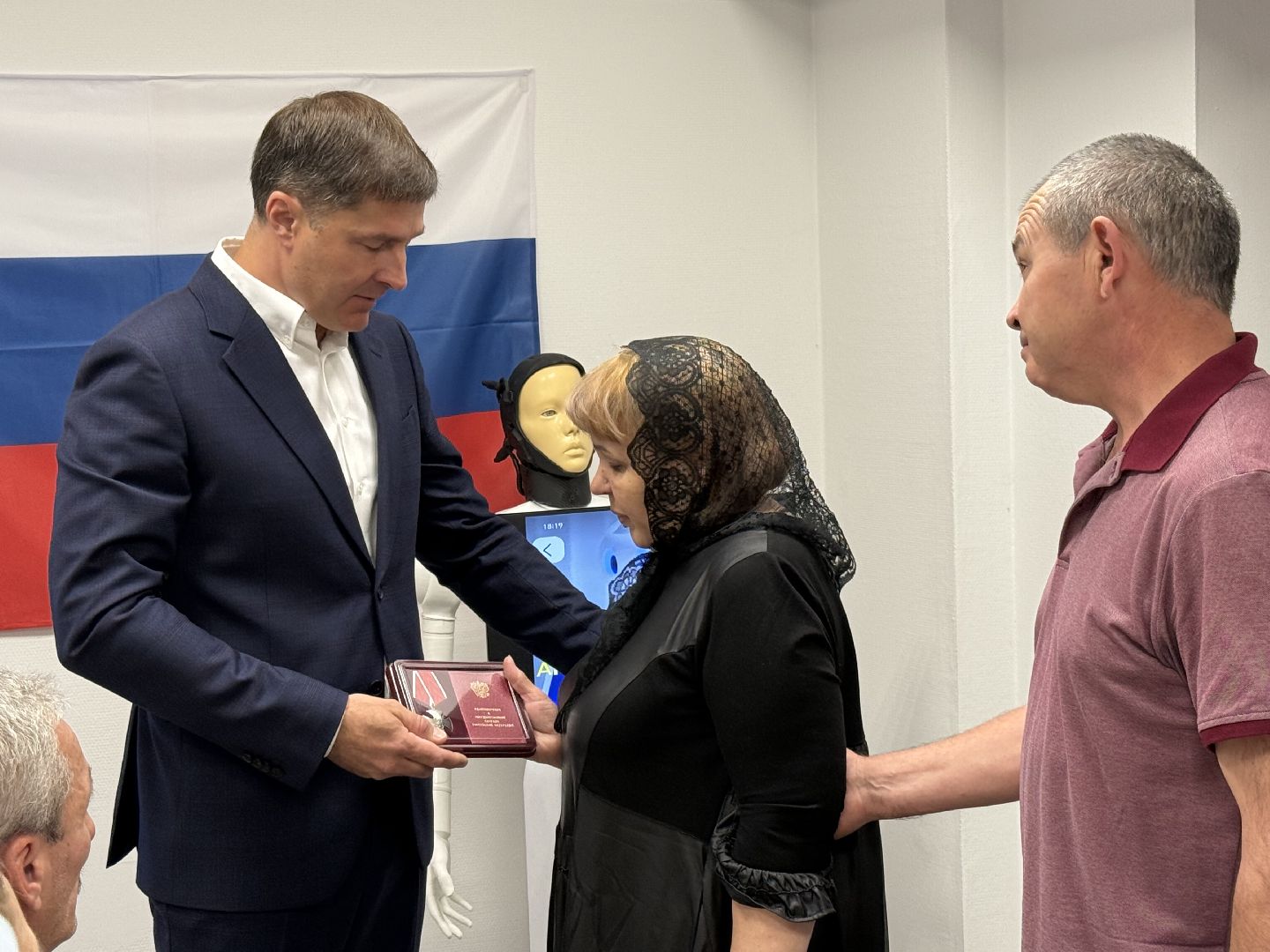 люберцы, глава, сво, вручение медали, герои,