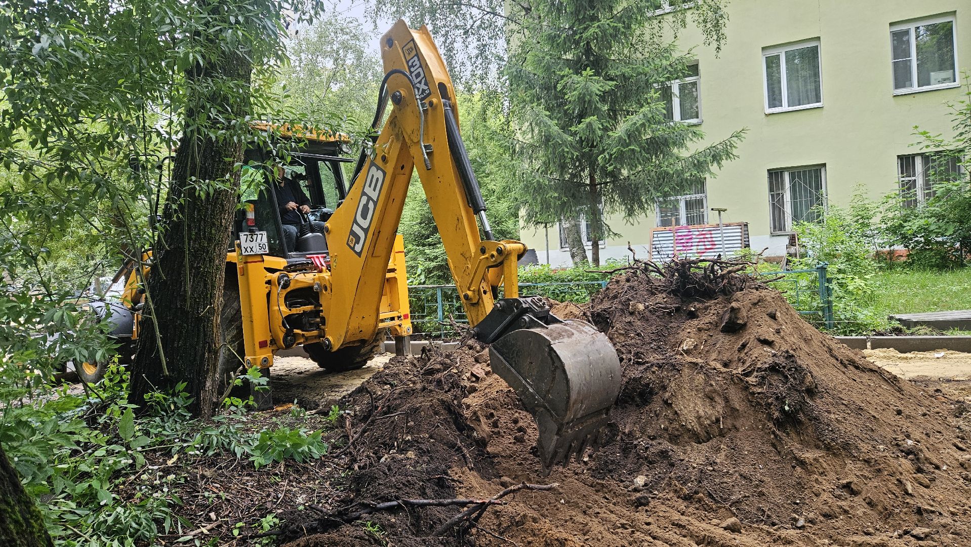 благоустройство, двор, жуковский,