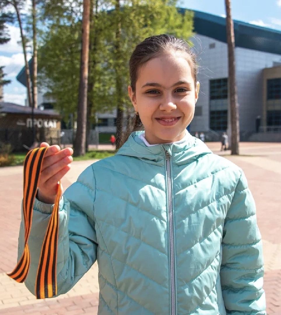 Балашиха, Подмосковье, акции, Георгиевская лента, День Победы, Волонтёры Подмосковья