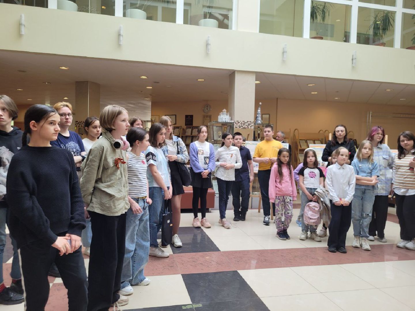 дети, день победы, дши, видное, оригами