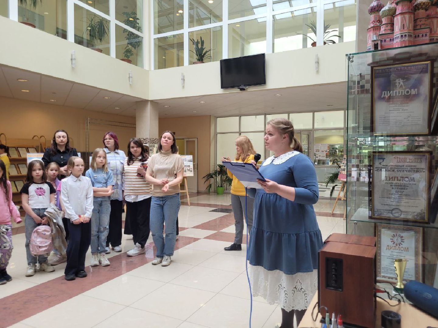 дети, день победы, дши, видное, оригами