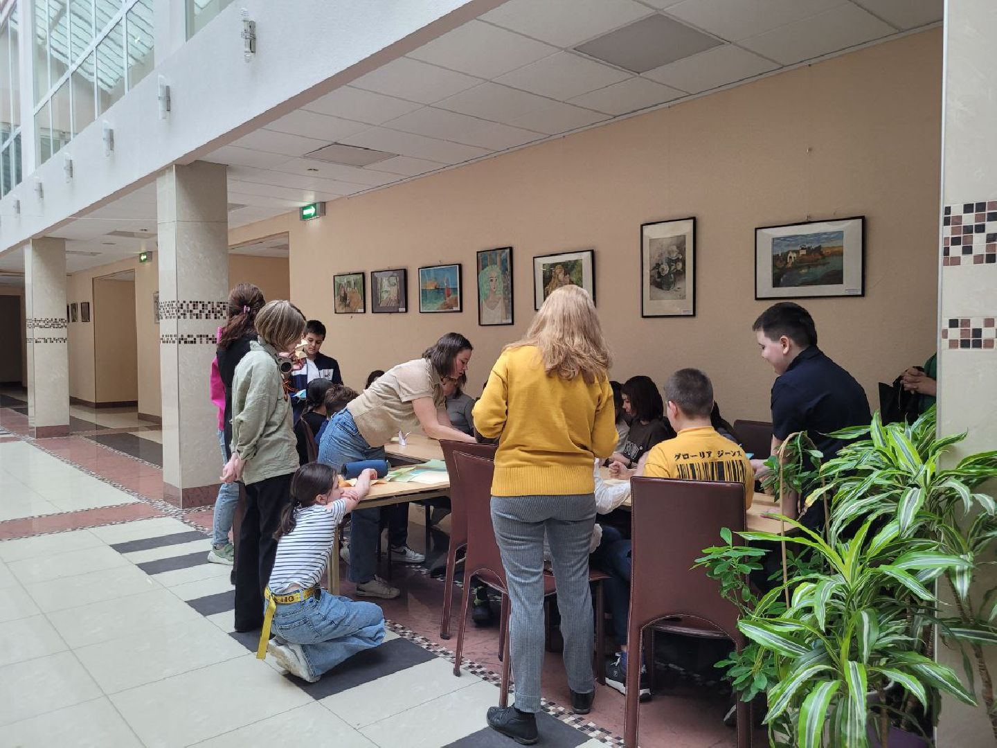 дети, день победы, дши, видное, оригами