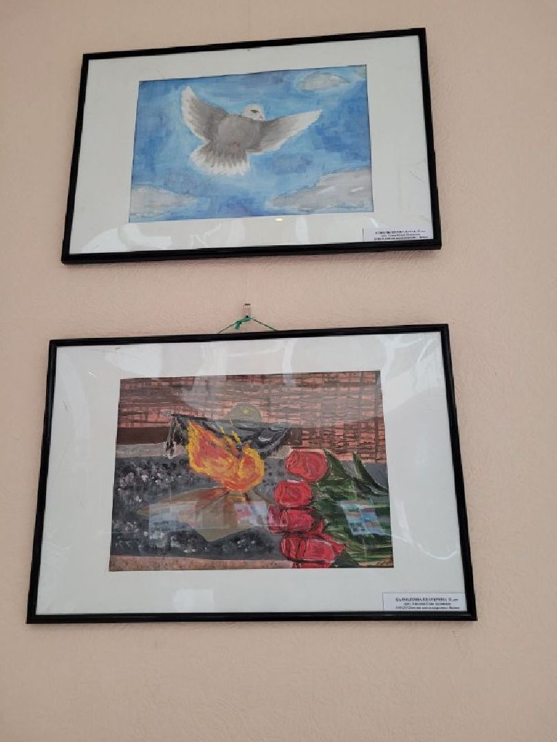 дети, день победы, дши, видное, оригами