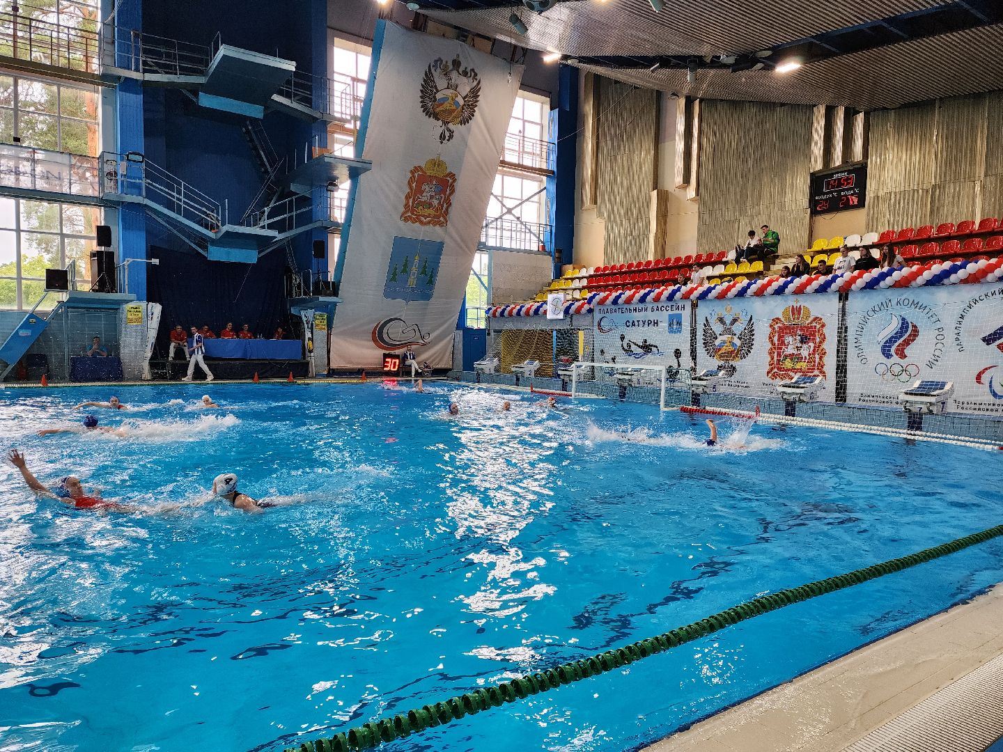 раменское, спорт, летняя спартакиада молодежи 2025, соревнование по водному поло среди юниорок,