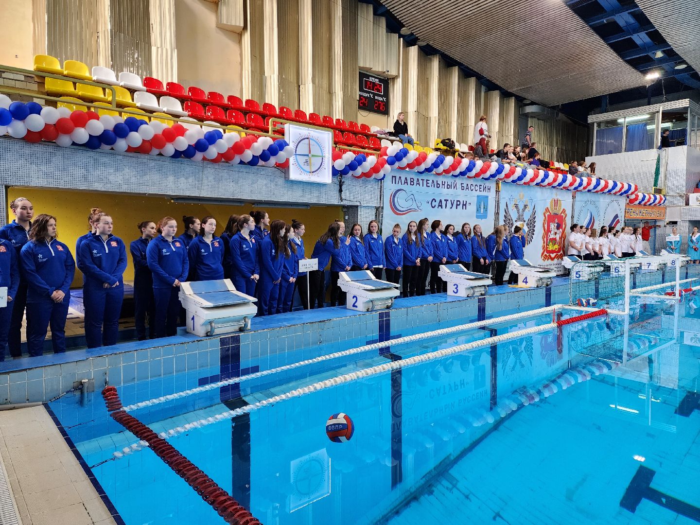 раменское, спорт, летняя спартакиада молодежи 2025, соревнование по водному поло среди юниорок,