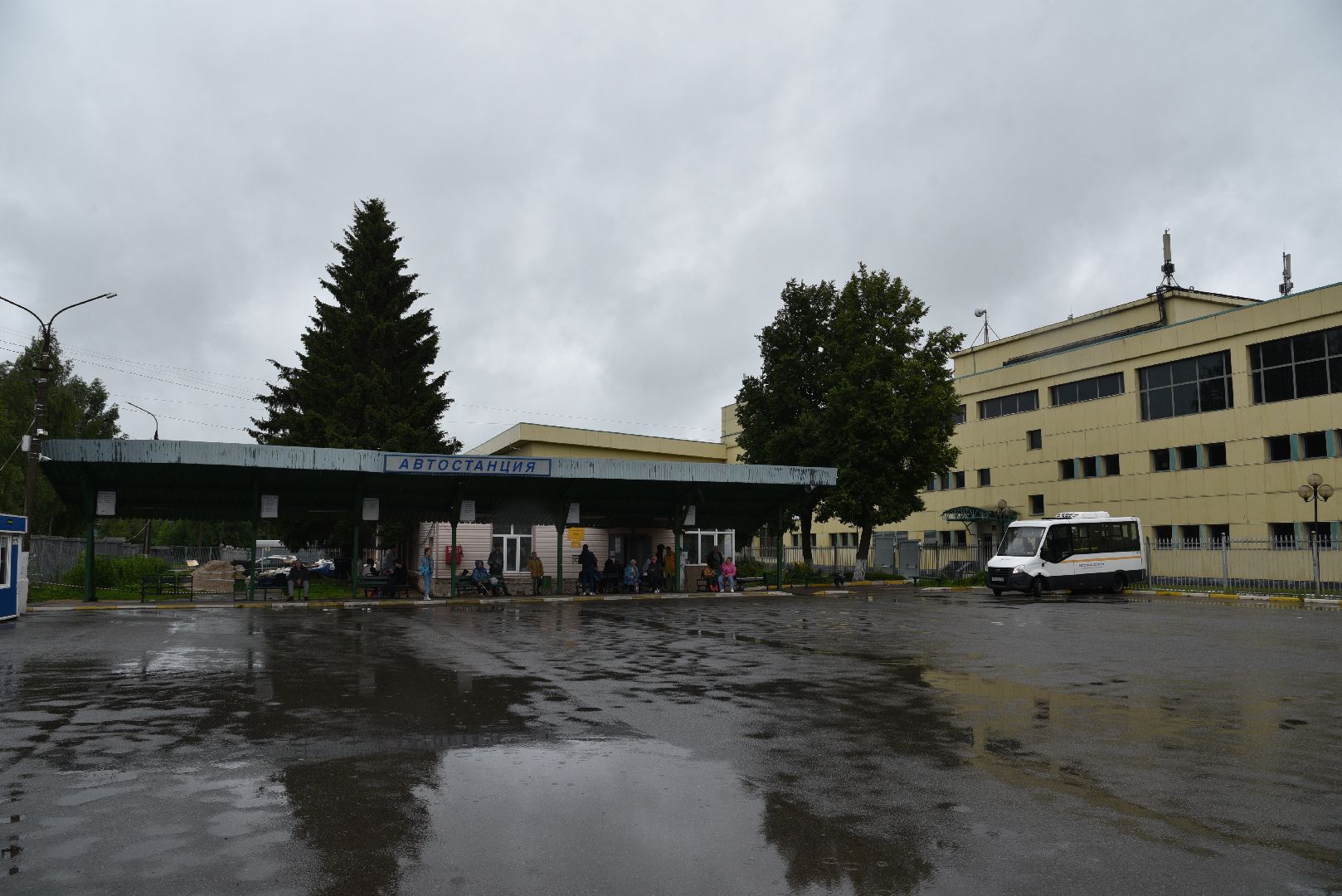 лотошино, автостанция, капитальный ремонт, мострансавто,