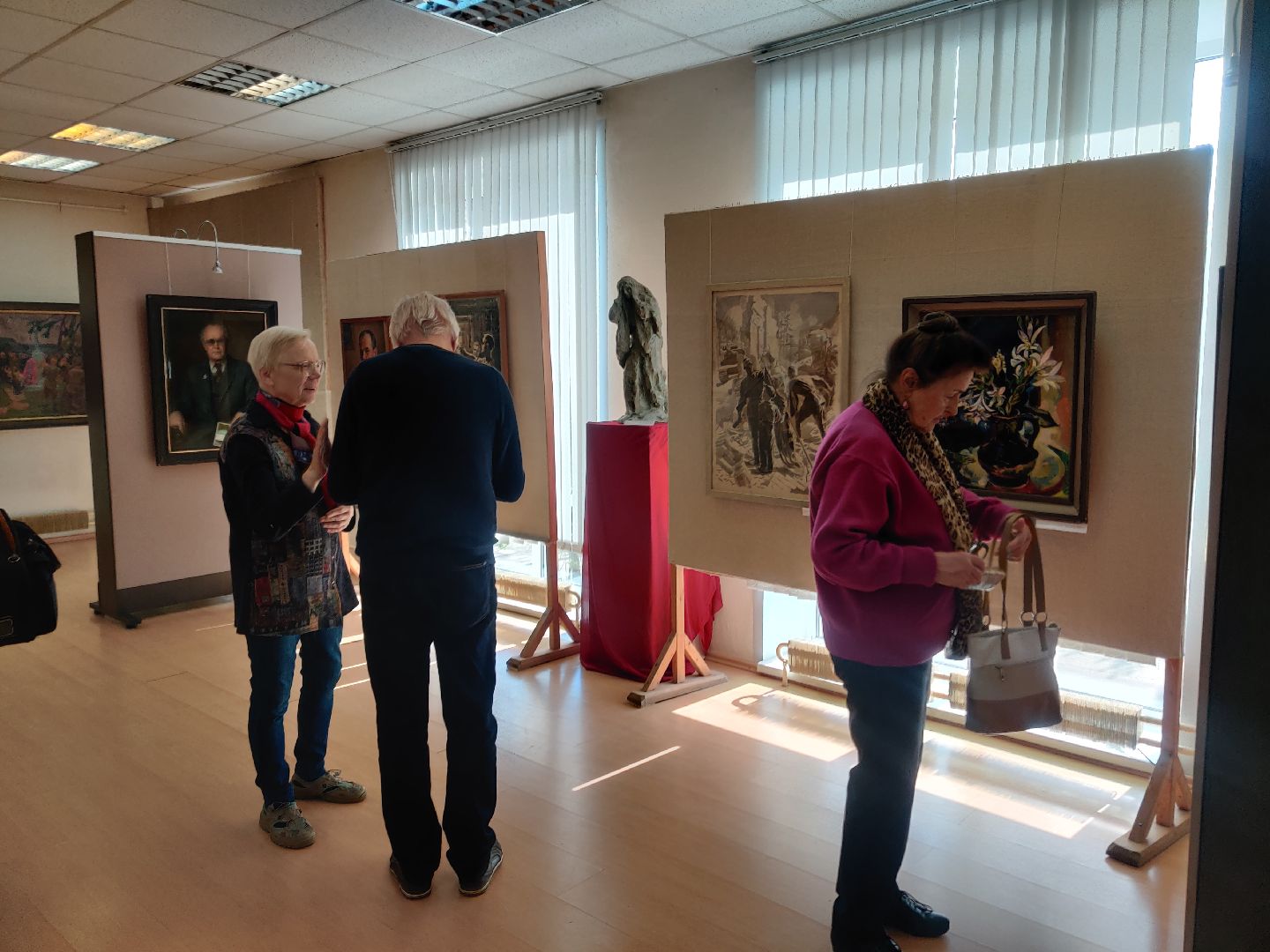 Красноармейск, Пушкинский, выставка, картинная галерея, художники-фронтовики