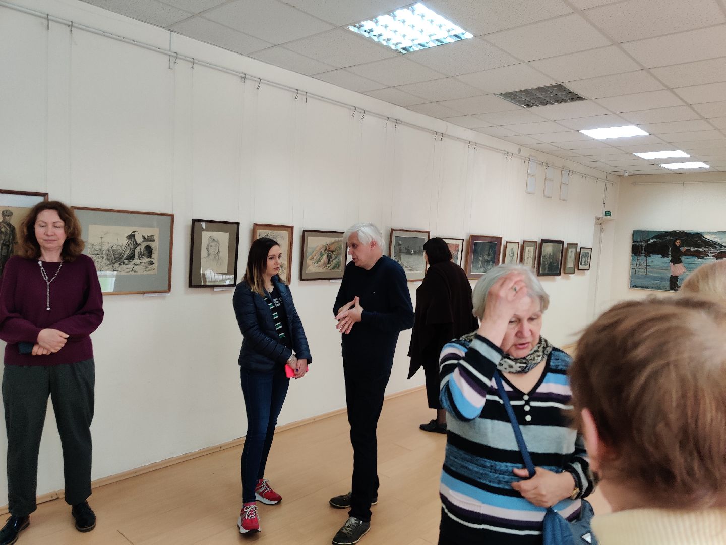 Красноармейск, Пушкинский, выставка, картинная галерея, художники-фронтовики