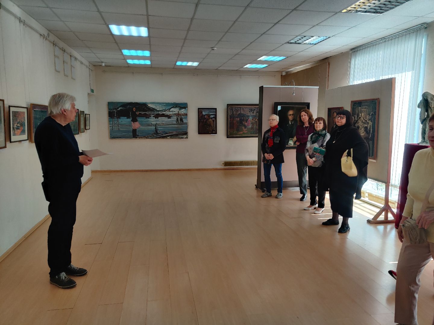 Красноармейск, Пушкинский, выставка, картинная галерея, художники-фронтовики