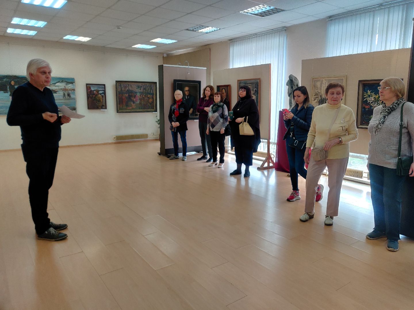 Красноармейск, Пушкинский, выставка, картинная галерея, художники-фронтовики